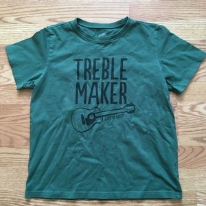 Life is Good boys size 12-14 green T-shirt